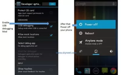 Enable Developer Mode and USB Debugging on Micromax E313 Canvas Express 2