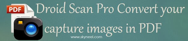 Droid Scan Pro app
