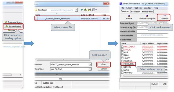 select the file Android scatter file select-the-file-Android-scatter-file
