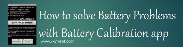 Battery-Calibration-app