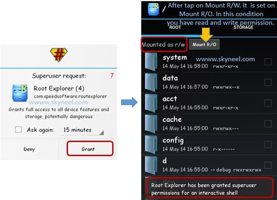 Read and write permission on Android-phone Read-and-write-permission-on-Android-phone