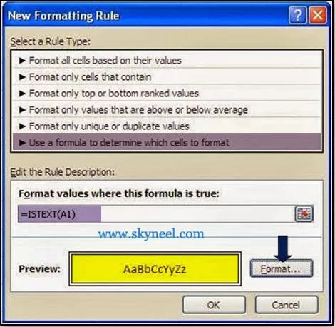 Conditional Formatting on Text Entries in Excel Conditional-Formatting-Formula-on-Text-Entreis