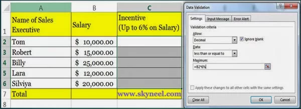 How to Use Decimal Option in Data Validation in Excel how-to-use-decimal-option-in-data-validation-in-excel