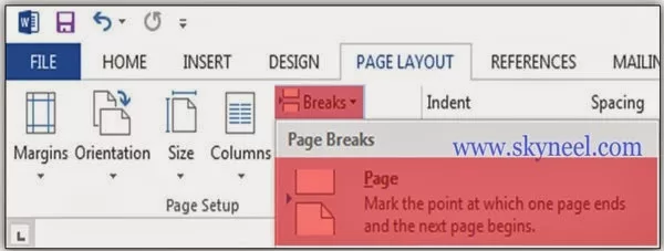 Insert | Remove Page Break Insert-Remove-Page-Break