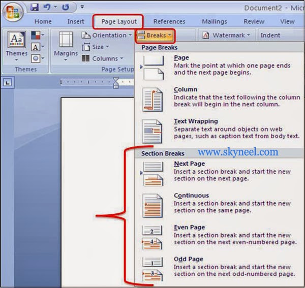 how-to-insert-a-section-break-in-microsoft-word