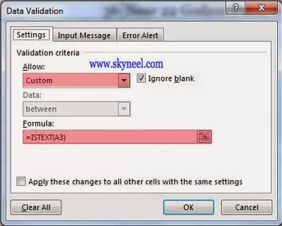 Data-Validation-Sheet-Only-For-Text-Entries Data-Validation-Sheet-Only-For-Text-Entries