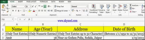 Data-Validation-Sheet-Apply-Restrictions-on-Each-Columns Data-Validation-Sheet-Apply-Restrictions-on-Each-Columns