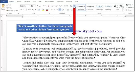 How-to-Creating-an-Index-Entry--in-MS-Word How-to-Creating-an-Index-Entry--in-MS-Word