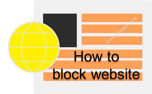 How to block website without extra efforts and software