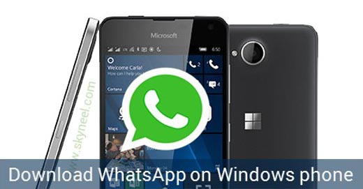 How to download WhatsApp on windows phone