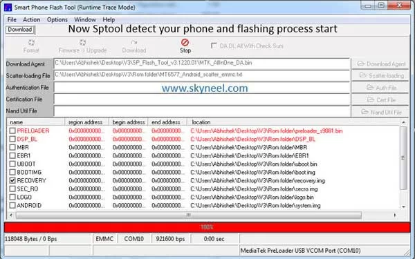 Root via Sptool Root-via-Sptool
