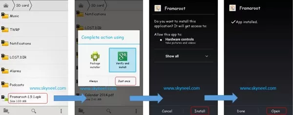 Framaroot App installation-Framaroot-App