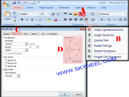 Spin Text in Microsoft Excel
