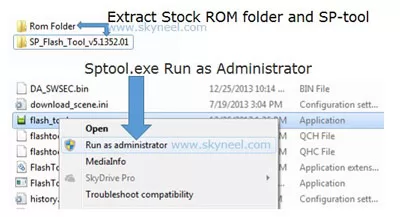 Run Sptool.exe as Administrator run-Sptool-as-Administrator