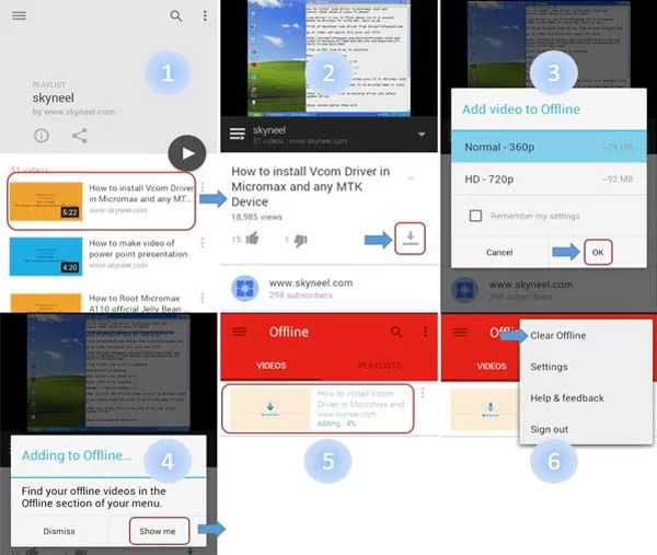 Use YouTube offline on Android or iOS use-YouTube-offline-on-Android-or-iOS