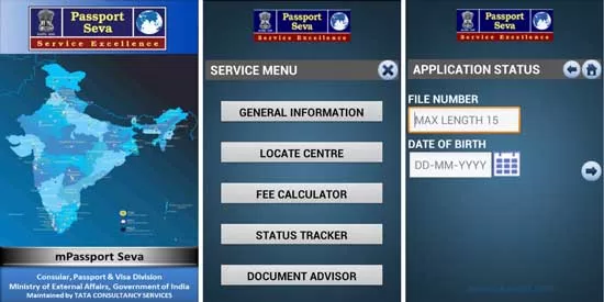 mPassport Seva mobile app mPassport-Seva-mobile-app