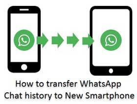 Whatsapp history to new phone