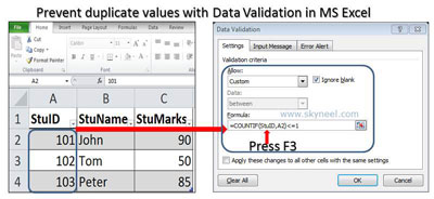 prevent- duplicate- values-with-data- validation-in-ms-excel