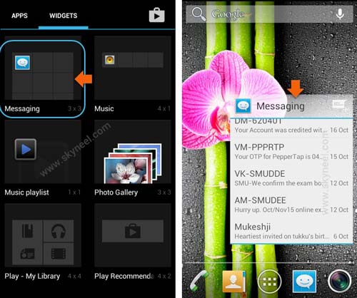Create-messaging-shortcut-on-Android-phone