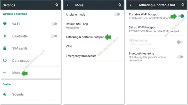 How to use Android phone as a WiFi hotspot How to use Android phone as a WiFi hotspot