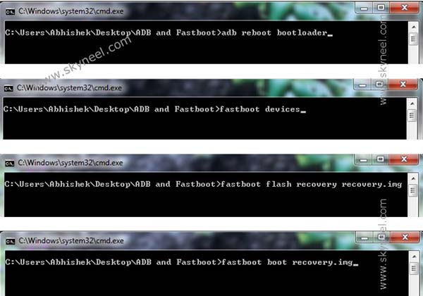 Flash TWRP recovery on Huawei Honor 8 Pro by Fastboot