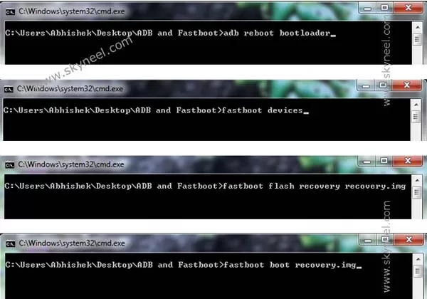 Flash TWRP recovery on Huawei P9 Lite by Fastboot
