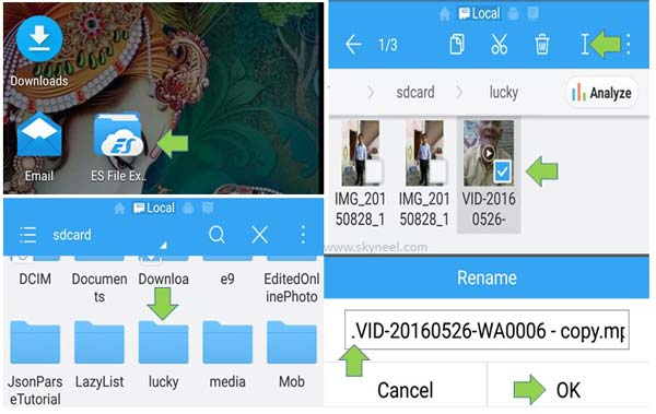 How to hide and unhide media files from Android phone