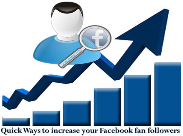 Quick Ways to increase your Facebook fan followers