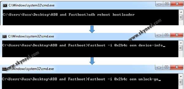 Unlock bootloader Lenovo Zuk Z1 1