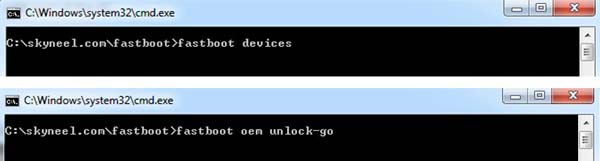 Unlock bootloader Nextbit Robin by fastboot