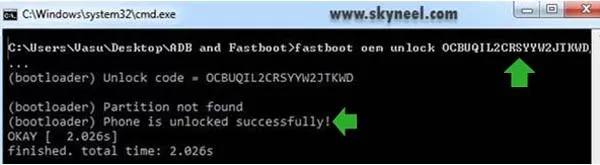 Unlock bootloader Moto G5 Plus by fastboot