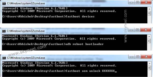 unlock bootloader Huawei Devices