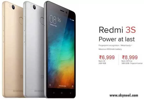 Xiaomi Redmi 3s, Redmi 3s Prime Xiaomi Redmi 3s, Redmi 3s Prime