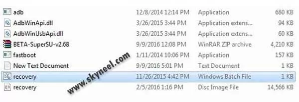 double click on recovery.bat double click on recovery.bat