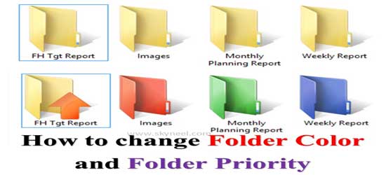 How to change Folder Color and Folder Priority Best Method