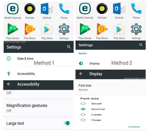 How to Set Large Text on your Android Marshmallow Phone how-to-set-large-text-on-your-android-marshmallow-phone