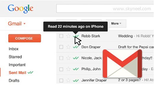 how to check email read or not in gmail