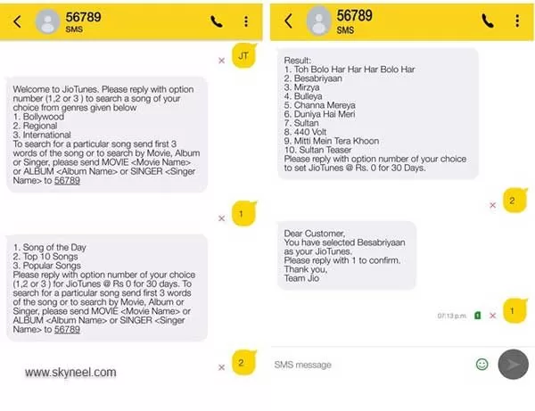 Reliance jio is giving free caller tune service Reliance jio is giving free caller tune service 1