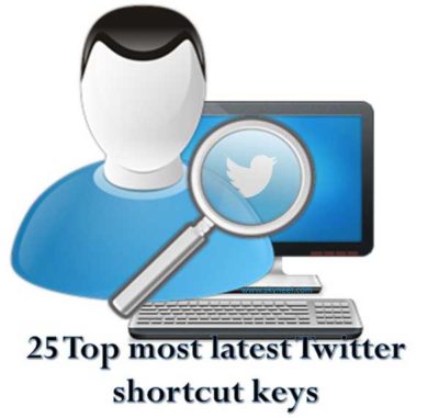 25 Top most latest Twitter shortcut keys