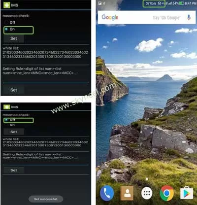 enable VoLTE Letv Le 1s Eco 4