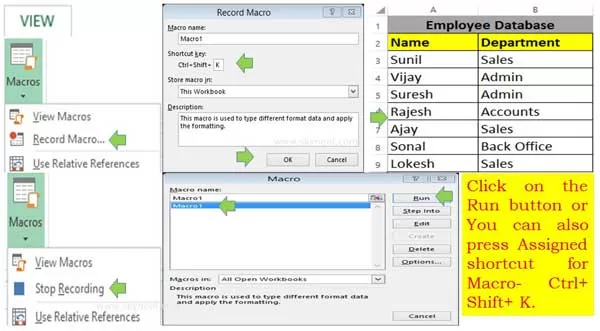 How to Create and Run a Macro in Excel