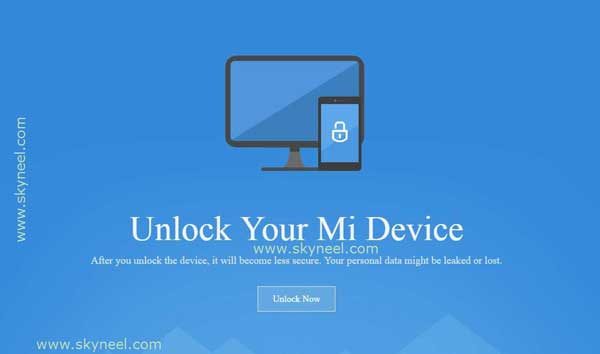 unlock bootloader Xiaomi 3