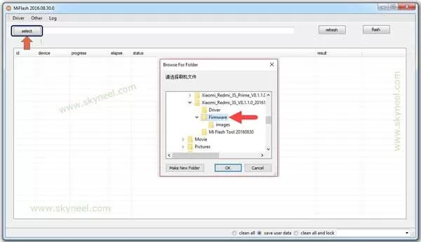 use Xiaomi Mi Flash Tool