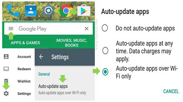 How to Turn On or Turn Off Automatic App Updates on Smartphone