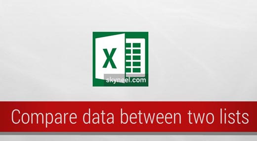 how-to-compare-data-between-two-lists-in-excel