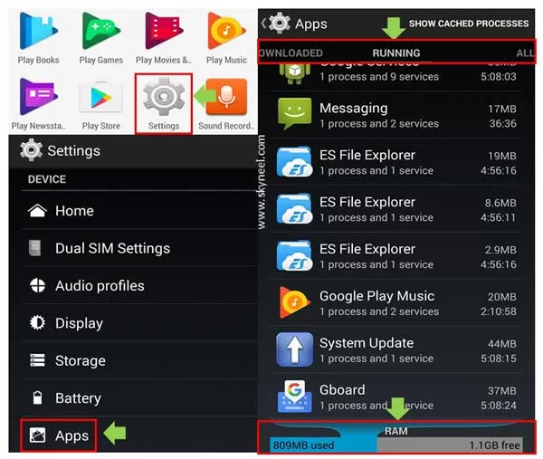 How to view free RAM on Android phone How to view free RAM on Android phone