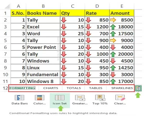 How to use latest Quick Analysis feature in Excel How to use latest Quick Analysis feature in Excel