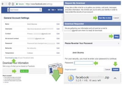 How to retrieve Deleted Facebook Photos, Videos and Messages