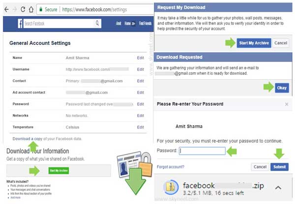 Latest Trick How to Retrieve Deleted Facebook Photos, Videos and Messages