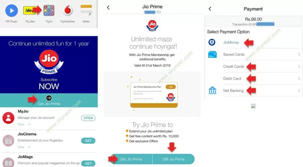 Get jio prime subscription Get jio prime subscription